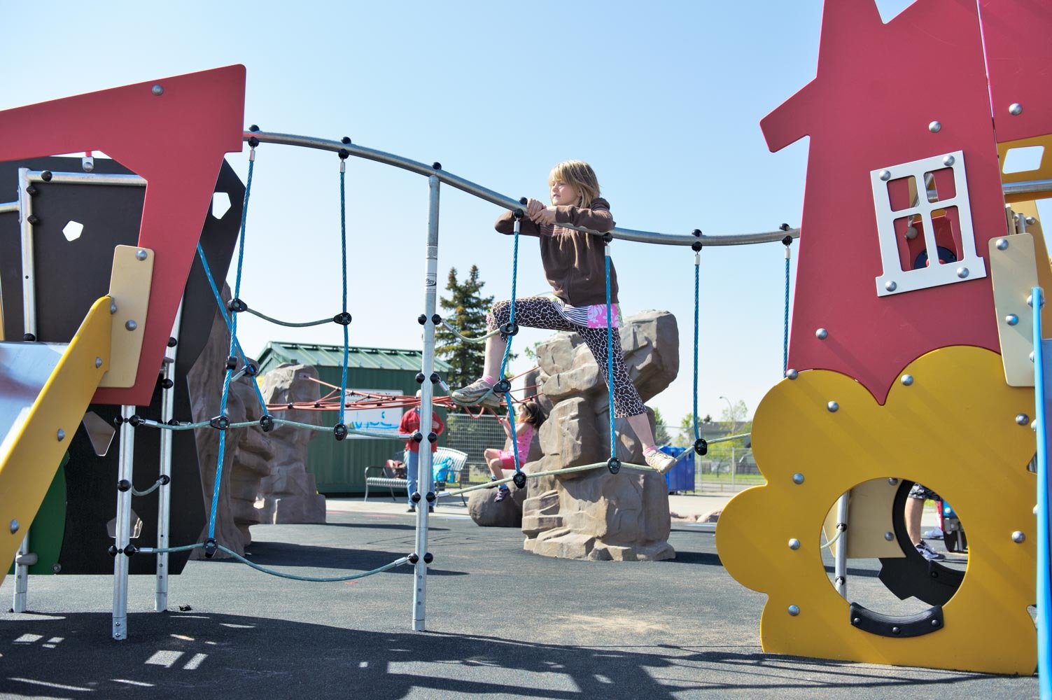 PlayWorks Castledowns Recreation Society play area in Edmonton, Alberta!